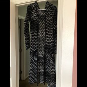 BCBGMaxAzria Cardigan with Hood